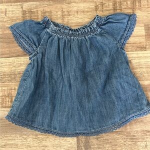 GAP | Denim Blue Baby Top 3-6 Months